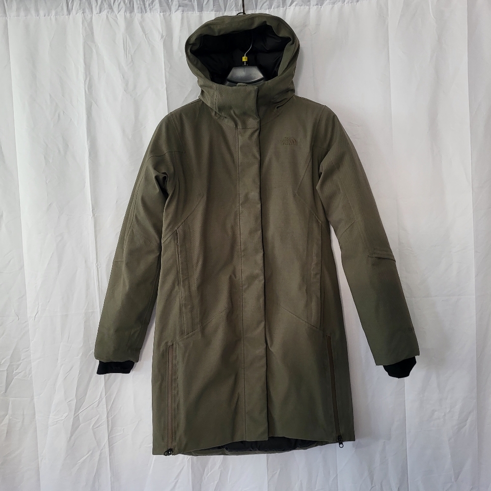 The North Face Women's Defdown Parka GORE-TEX S in New Taupe